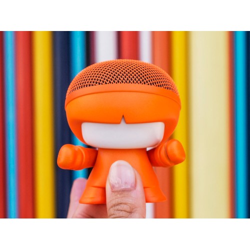 Купить Портативная колонка Bluetooth XOOPAR mini Xboy Metallic, оранжевый с нанесением логотипа Купить Портативная колонка Bluetooth XOOPAR mini Xboy Metallic, оранжевый с нанесением логотипа