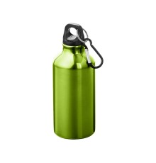 Бутылка для воды с карабином Oregon, объемом 400 мл, зеленое яблоко