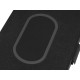 Купить Органайзер с беспроводной зарядкой 5000 mAh Powernote, темно-серый с нанесением логотипа