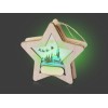 Купить Подвеска с подсветкой, звезда, индивидуальный дизайн с нанесением логотипа