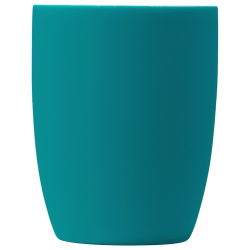 Купить Кружка с покрытием soft-touch Tulip Gum, бирюзовый 320C с нанесением логотипа