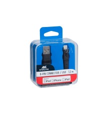 Кабель Lightning MFi 1.2м BK12, черный