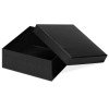 Купить Коробка подарочная Gem M, черный с нанесением логотипа