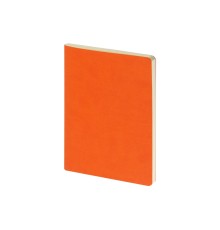 Бизнес тетрадь А5 Megapolis flex 60 л. soft touch клетка, оранжевый