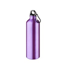 Алюминиевая бутылка для воды Oregon объемом 770 мл с карабином - Пурпурный