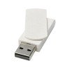 Купить Rotate, USB-накопитель объемом 16 ГБ из пшеничной соломы, бежевый с нанесением логотипа
