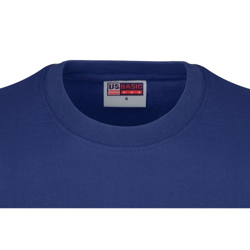 Купить Футболка Heavy Super Club с боковыми швами, мужская, кл. синий с нанесением логотипа