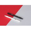 Купить Ручка шариковая Pigra модель P01 PMM, белый с нанесением логотипа
