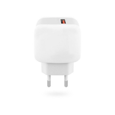 Купить Сетевое зарядное устройство Rombica NEO ZQ1 Quick, белый с нанесением