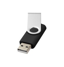 Флеш-карта Rotate USB 2.0 на 2 Гб, черный