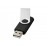 Флеш-карта Rotate USB 2.0 на 2 Гб, черный