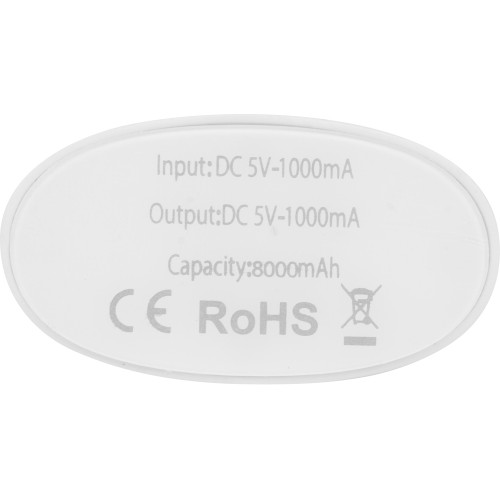 Купить Портативное зарядное устройство Спайк, 8000 mAh, черный с нанесением логотипа Купить Портативное зарядное устройство Спайк, 8000 mAh, черный с нанесением логотипа