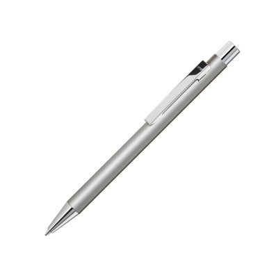 Купить Ручка шариковая металлическая Straight SI, серебристый с нанесением