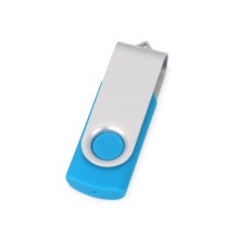 Флеш-карта USB 2.0 16 Gb Квебек, голубой