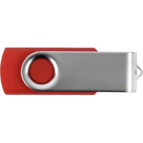 Купить Флеш-карта USB 2.0 8 Gb Квебек, красный с нанесением логотипа