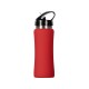 Купить Бутылка для воды Bottle C1, сталь, soft touch, 600 мл, красный с нанесением логотипа