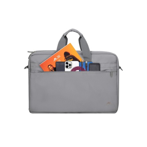 Купить RIVACASE 8235 light grey сумка для ноутбука 15,6 / 6 с нанесением логотипа