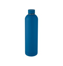 Spring Медная спортивная бутылка объемом 1 л с вакуумной изоляцией , tech blue