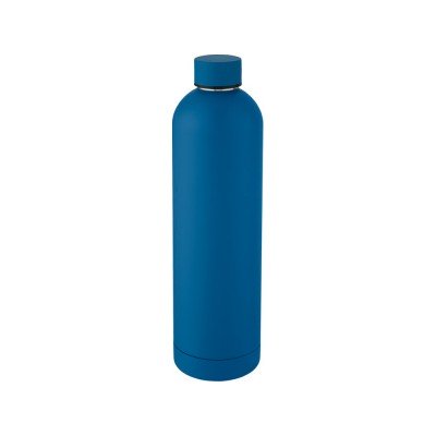 Spring Медная спортивная бутылка объемом 1 л с вакуумной изоляцией , tech blue