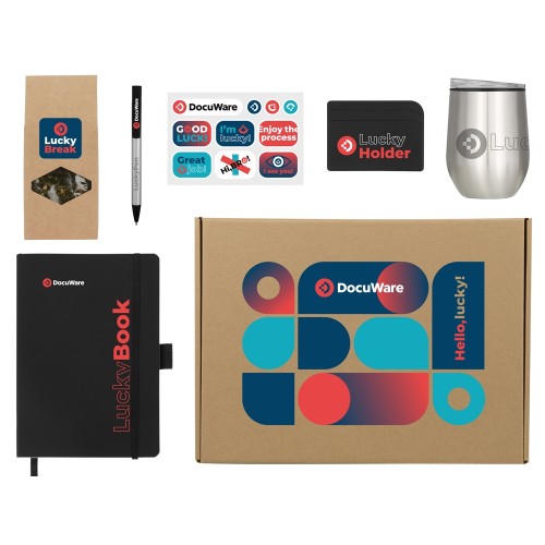 Купить Welcome pack Warm welcome, черный с нанесением логотипа