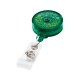 Купить Держатель для бейджа или карты доступа Lech, зеленый с нанесением логотипа