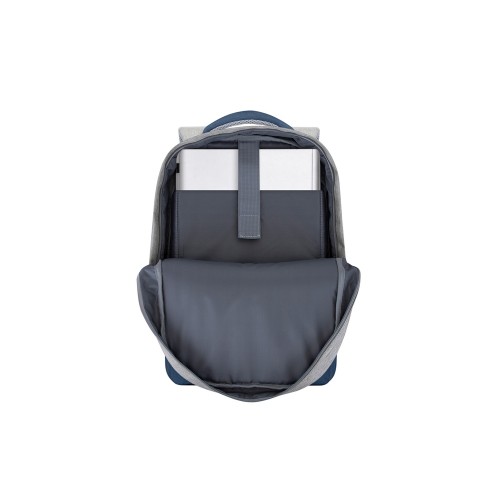 Купить RIVACASE 7562 grey/dark blue рюкзак для ноутбука 15.6'', серый/темно-синий с нанесением логотипа