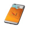 Купить Бумажник для карт с RFID-чипом для смартфона, оранжевый с нанесением логотипа