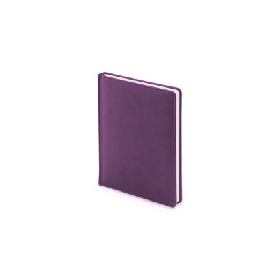 Купить Ежедневник недатированный А6+ Velvet, фиолетовый с нанесением