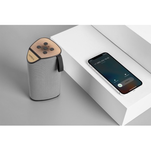 Купить Портативная акустика Rombica mysound Tetria Grey с нанесением логотипа