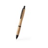 Купить Шариковая ручка SAGANO из бамбука, черный с нанесением логотипа