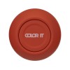 Купить Термокружка Vacuum mug C1, soft touch, 370мл, красный с нанесением логотипа