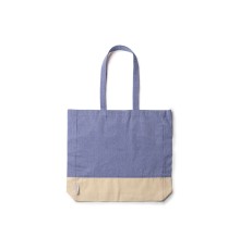 Сумка INCA из переработанного хлопка, натуральный/королевский синий
