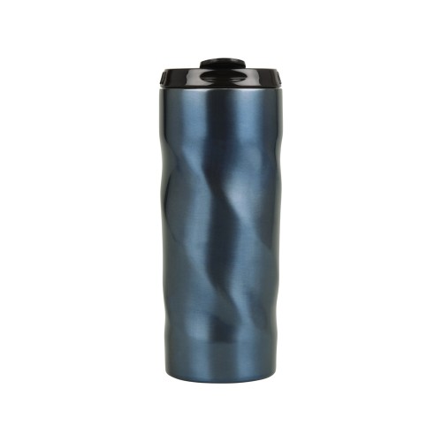 Купить Термокружка Гедж 450мл, синий с нанесением логотипа