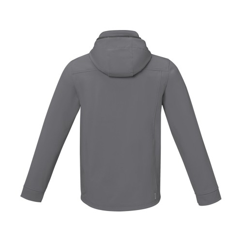 Купить Куртка софтшел Langley мужская, steel grey с нанесением логотипа
