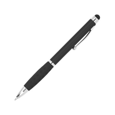 Купить Шариковая ручка SEMENIC со стилусом, черный с нанесением логотипа