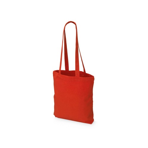 Купить Сумка из плотного хлопка Carryme 220, красный с нанесением логотипа