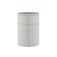 Термос из нерж. стали для еды тм ThermoCafe Arctic-500FJ, 0.5L, белый