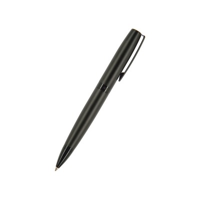 Купить Ручка металлическая шариковая Sorento, 1,0мм, синие чернила, черный с нанесением