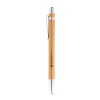 Купить GREENY. Набор шариковой ручки и механического карандаша из бамбука, Натуральный с нанесением логотипа
