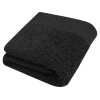 Купить Хлопковое полотенце для ванной Chloe 30x50 см плотностью 550 г/м2, черный с нанесением логотипа