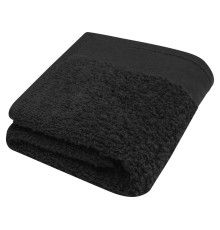 Хлопковое полотенце для ванной Chloe 30x50 см плотностью 550 г/м2, черный