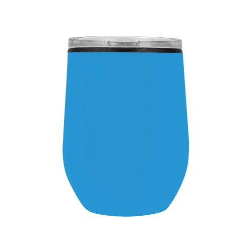 Купить Термокружка Pot 330мл, голубой с нанесением логотипа