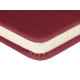 Купить Ежедневник недатированный А5 Megapolis Velvet New, бордовый с нанесением логотипа