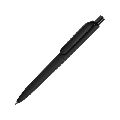 Купить Ручка шариковая Prodir DS8 PRR софт-тач, черный с нанесением логотипа