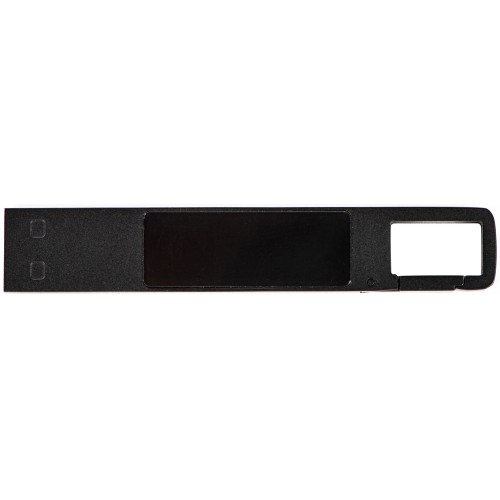 Купить USB 2.0- флешка на 32 Гб c подсветкой логотипа Hook LED, темно-серый, красная подсветка с нанесением логотипа