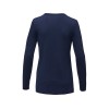 Купить Женский пуловер с V-образным вырезом Stanton, темно-синий с нанесением логотипа