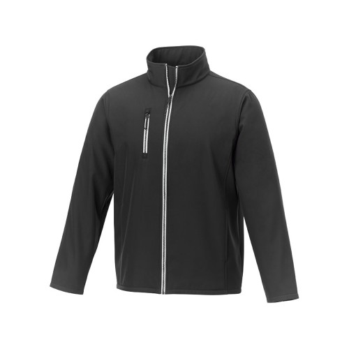 Купить Мужская софтшелл куртка Orion, черный с нанесением логотипа