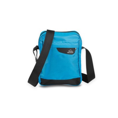 Купить ALESSA. нейлоновая сумка через плечо, голубой с нанесением логотипа