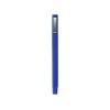 Купить Ручка шариковая пластиковая Quadro Soft, квадратный корпус с покрытием софт-тач, синий с нанесением логотипа