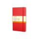 Купить Записная книжка Moleskine Classic (в линейку) в твердой обложке, Pocket (9x14см), красный с нанесением логотипа